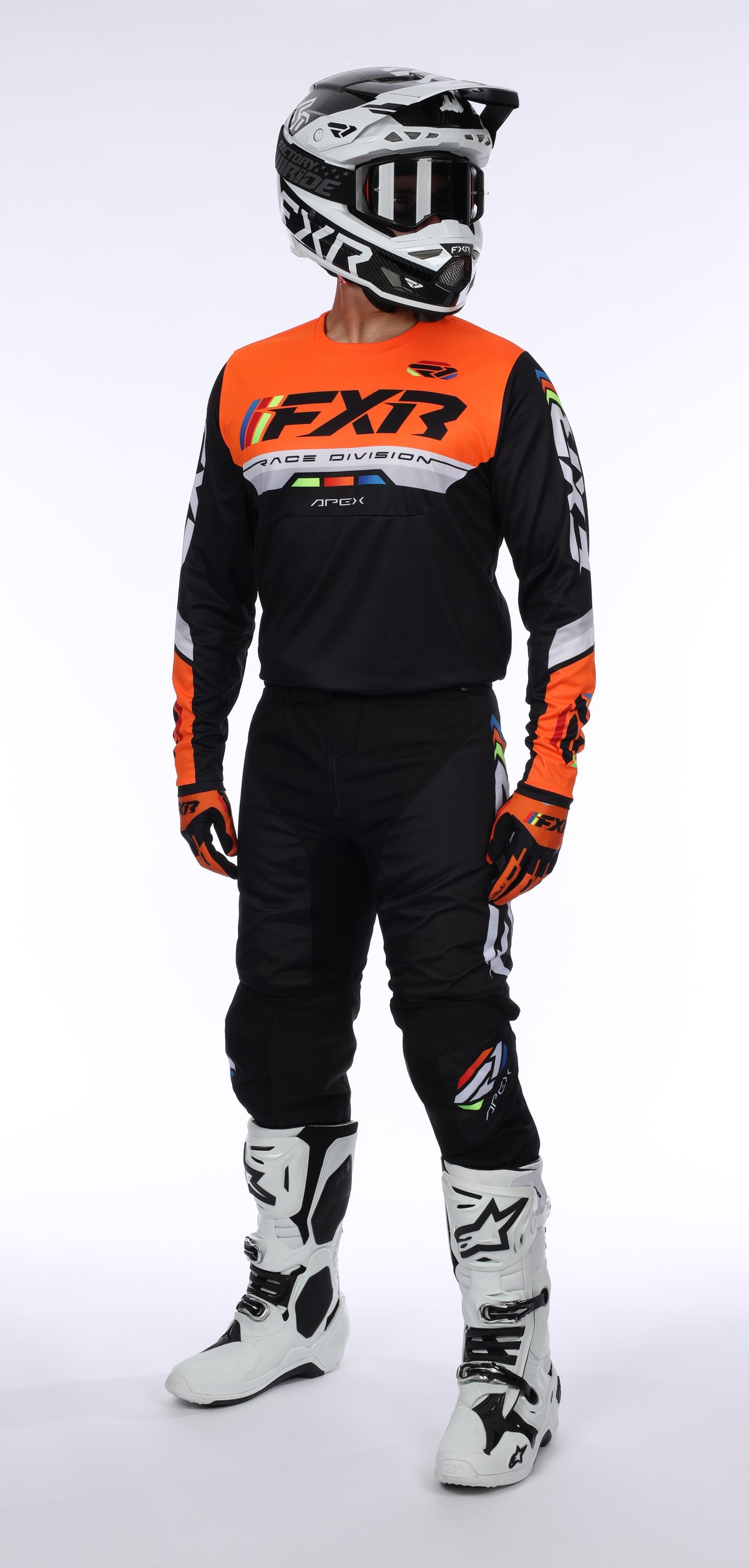 Apex MX Bundles - Jersey + Pant + Gloves (Orange)
