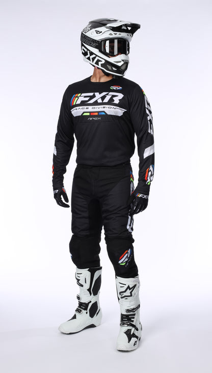 Apex MX Bundle - Jersey + Pant + Gloves (Black)