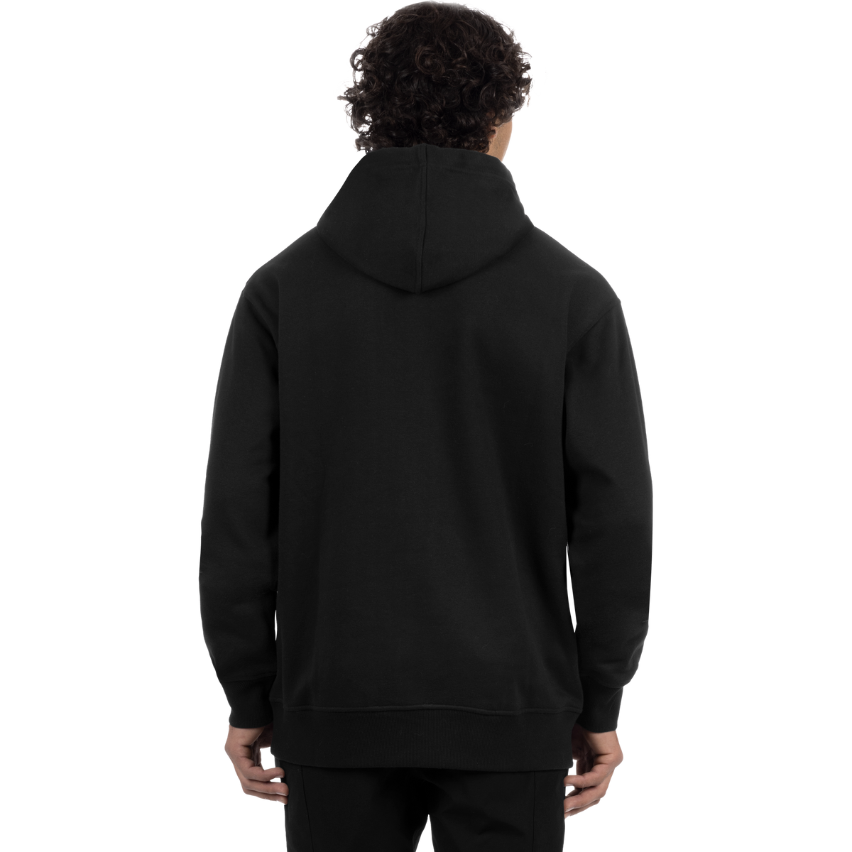 Unisex Emblem Cotton Pullover Hoodie